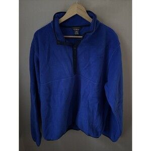 L.L. Bean Men's Blue Fleece Shirt